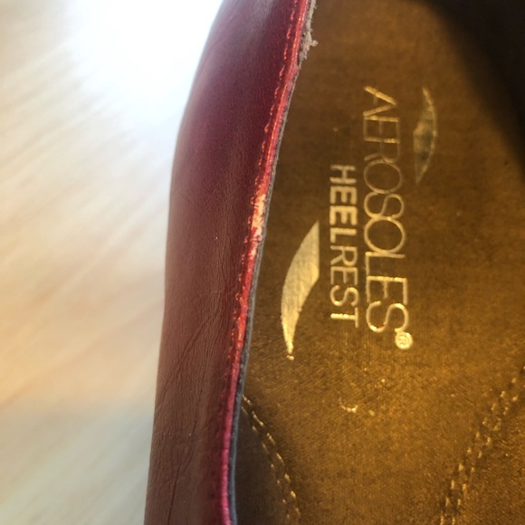 Aerosols, red Mary Janes, size 9 - Picture 9 of 9